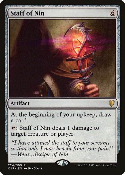Staff of Nin #224 Commander 2017