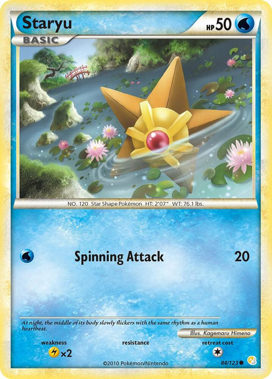 Staryu #84 HeartGold SoulSilver