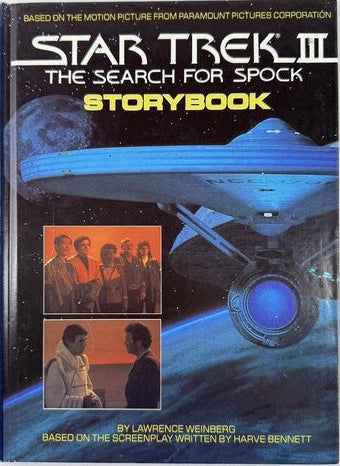 Star Trek III: The Search for Spock Storybook - Weinberg, Lawrence (1984, 1st Printing)
