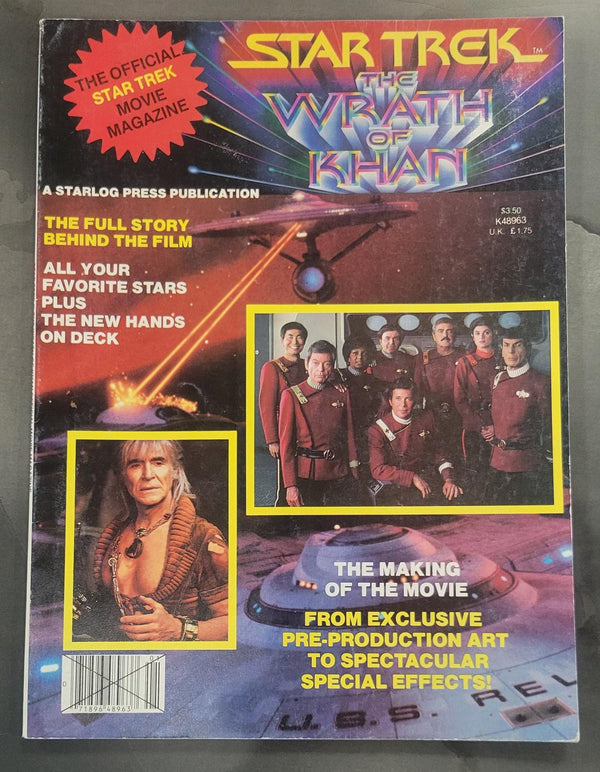 Star Trek II Wrath of Khan Official Movie Magazine (1982) – The Curious ...