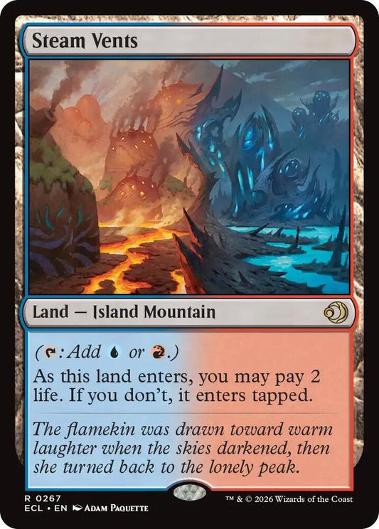 Steam Vents #267 FOIL Lorwyn Eclipsed