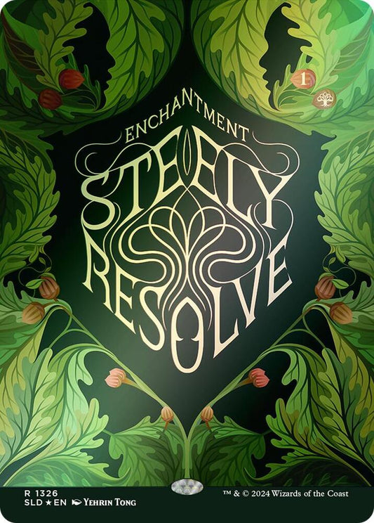 Steely Resolve #1326 FOIL Secret Lair Drop Series