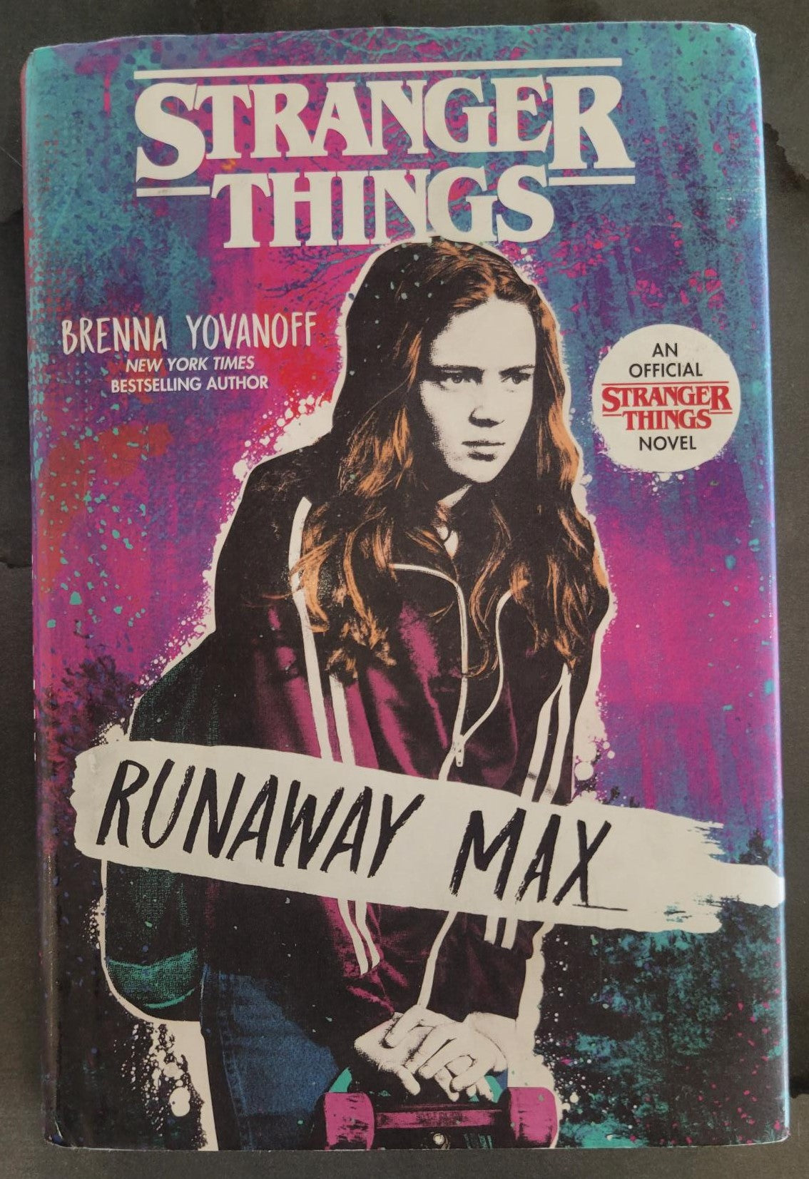 Runaway Max (Stranger Things) - Yovanoff, Brenna (2019) 4th Printing Hardcover