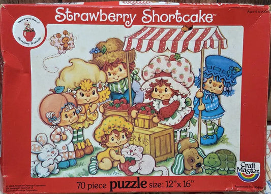 Strawberry Shortcake 70-Piece Puzzle (1983)