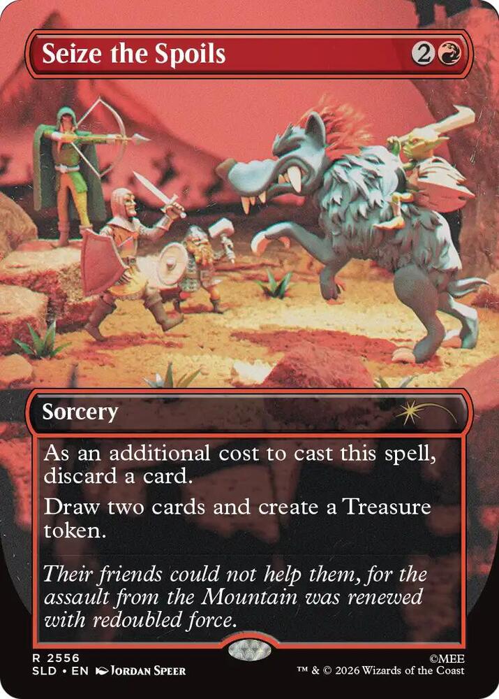 Seize the Spoils #2556 Secret Lair Drop Series
