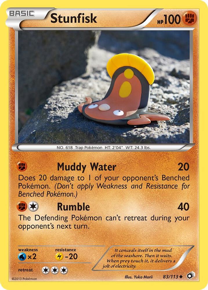 Stunfisk #83 Legendary Treasures