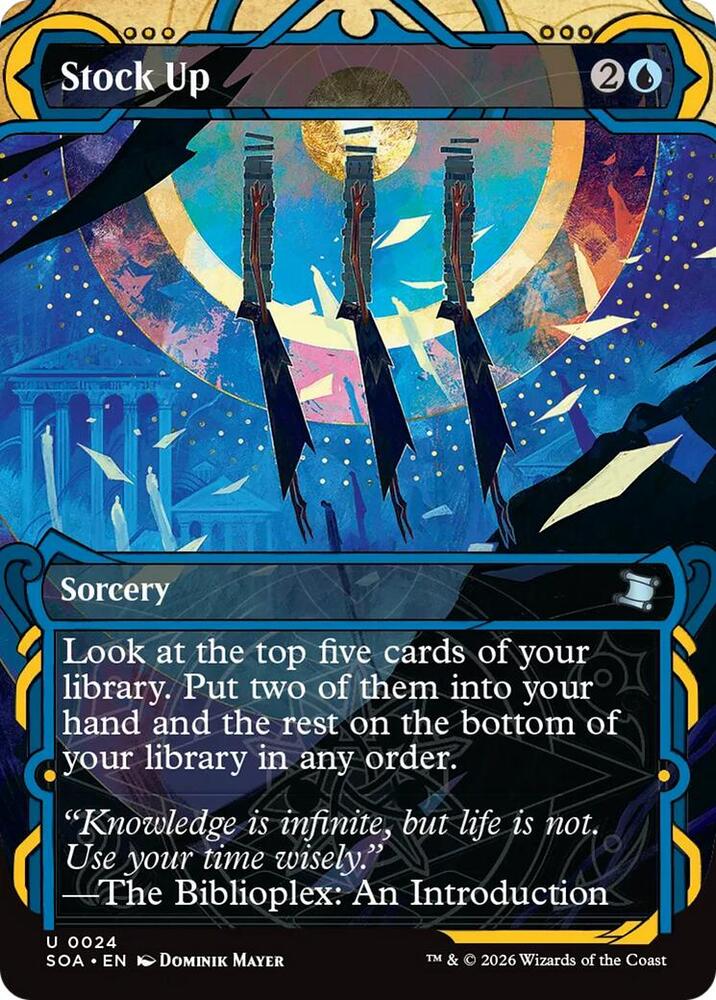 Stock Up #24 Secrets of Strixhaven: Mystical Archive
