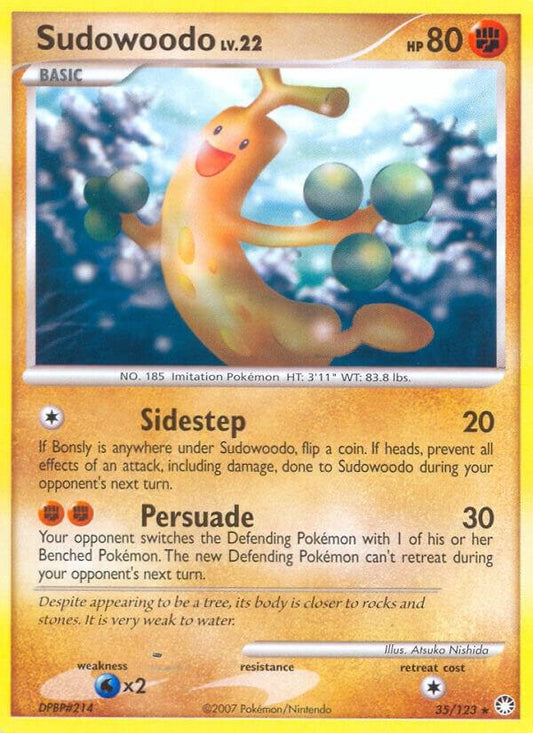 Sudowoodo #35 Mysterious Treasures