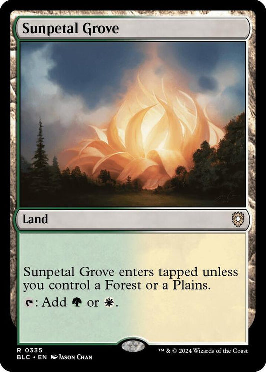 Sunpetal Grove #335 Commander: Bloomburrow