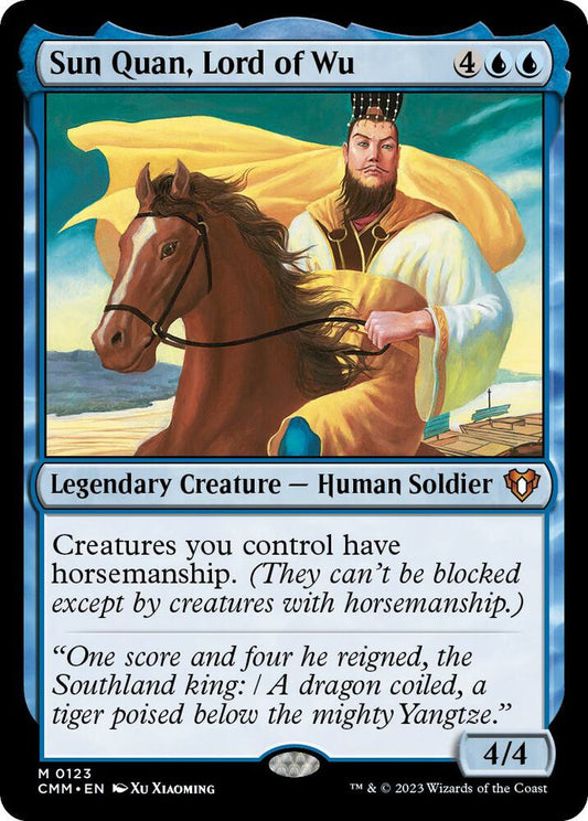 Sun Quan, Lord of Wu #123 Commander Masters