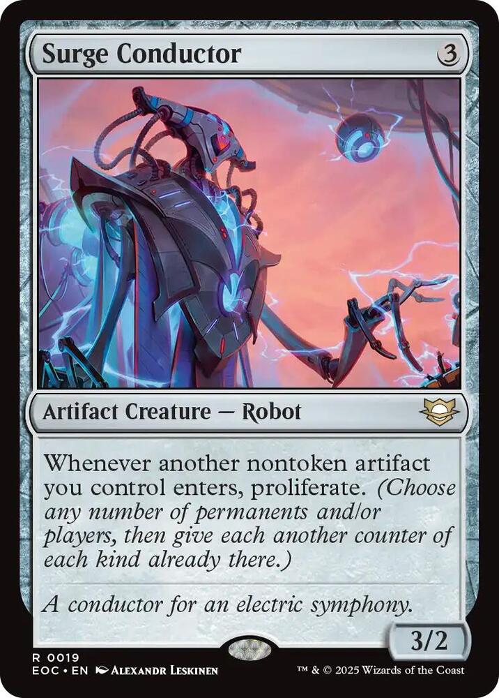 Surge Conductor #19 Commander: Edge of Eternities