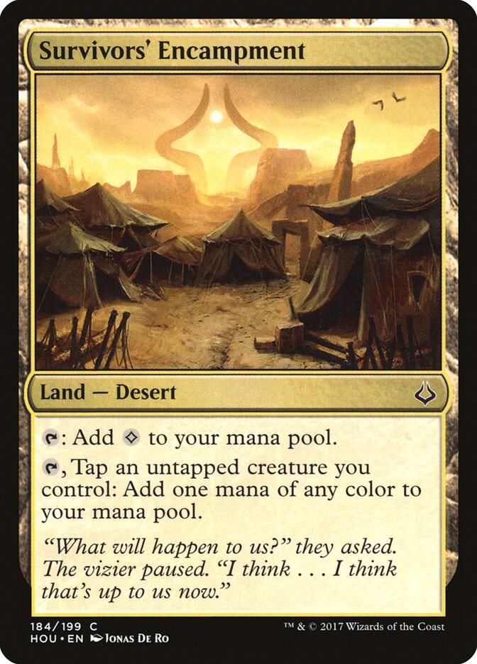 Survivors' Encampment #184 FOIL Hour of Devastation