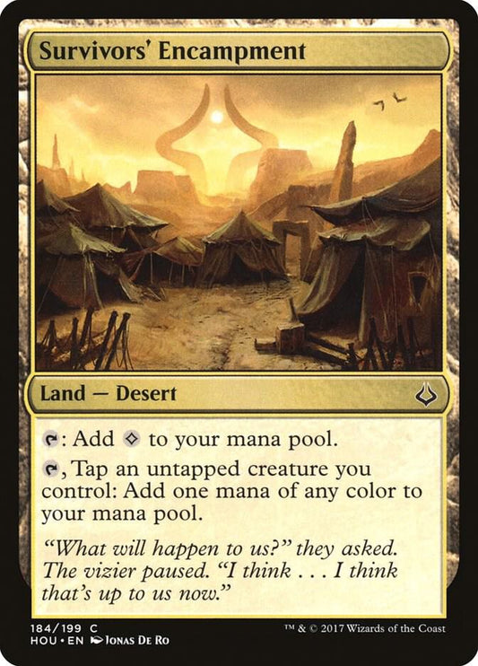 Survivors' Encampment #184 FOIL Hour of Devastation