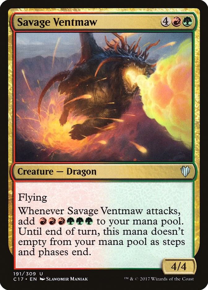 Savage Ventmaw #191 Commander 2017