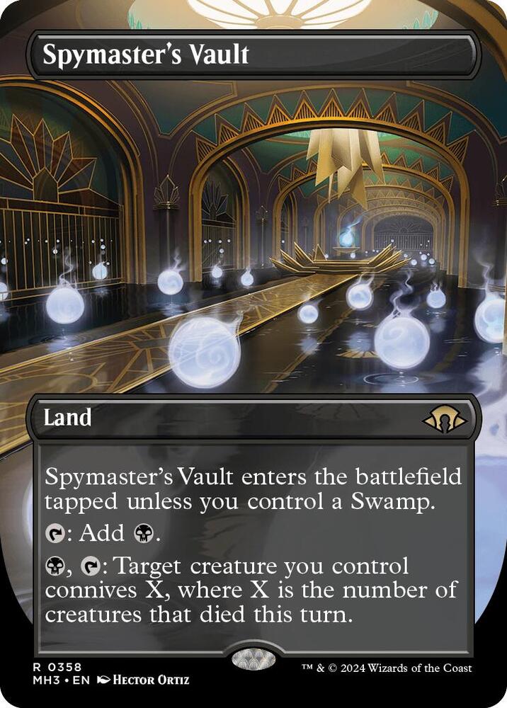 Spymaster's Vault (Borderless) #358 Modern Horizons 3