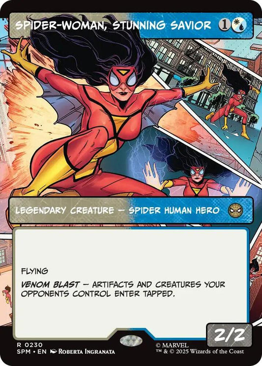 Spider-Woman, Stunning Savior (Borderless) #230 Marvel's Spider-Man