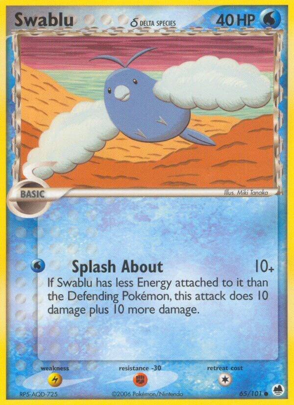 Swablu (Delta Species) #65 Dragon Frontiers