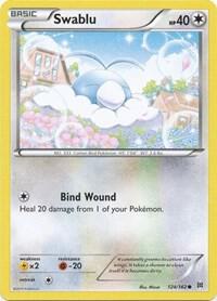 Swablu #124 REVERSE HOLOFOIL XY - BREAKthrough