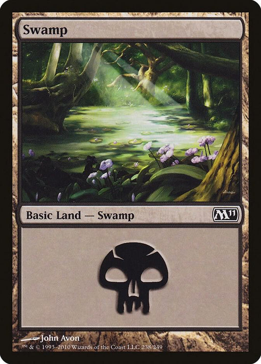 Swamp #238 FOIL Magic 2011