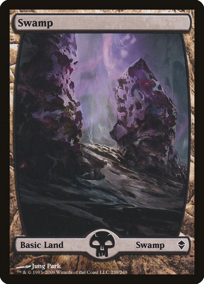 Swamp #239 (Full Art) Zendikar