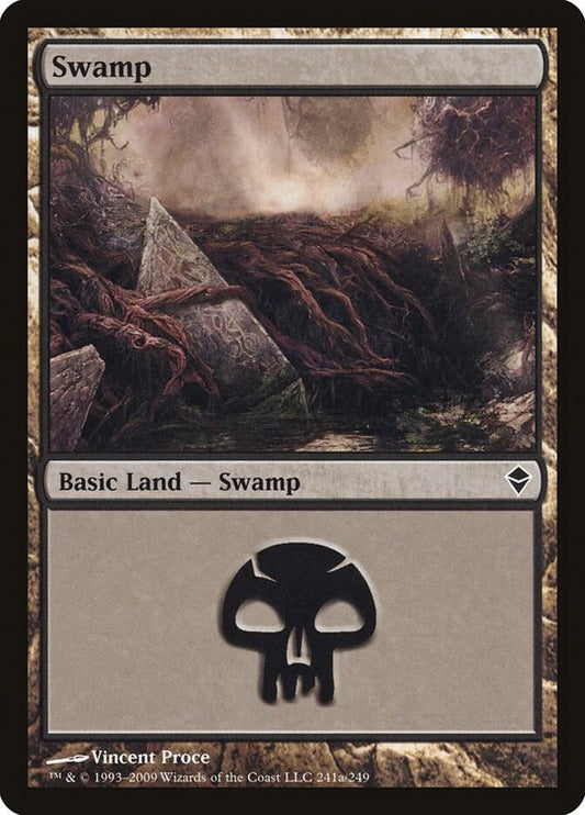 Swamp #241a Zendikar