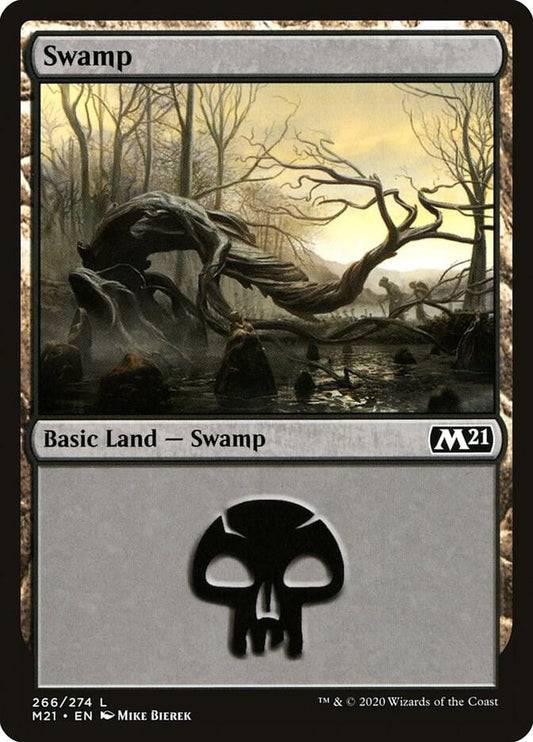Swamp #266 Core Set 2021