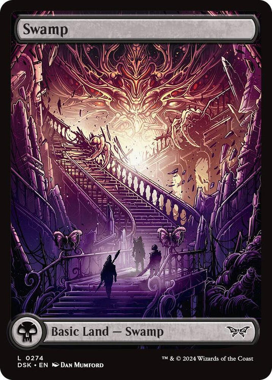 Swamp #274 (Full Art) Duskmourn: House of Horror