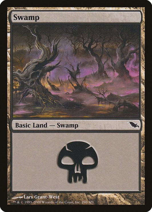 Swamp #290 FOIL Shadowmoor