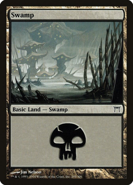 Swamp #295 Champions of Kamigawa