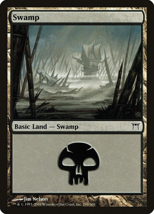 Swamp #298 Champions of Kamigawa