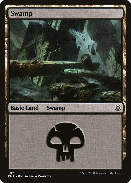 Swamp #382 Zendikar Rising