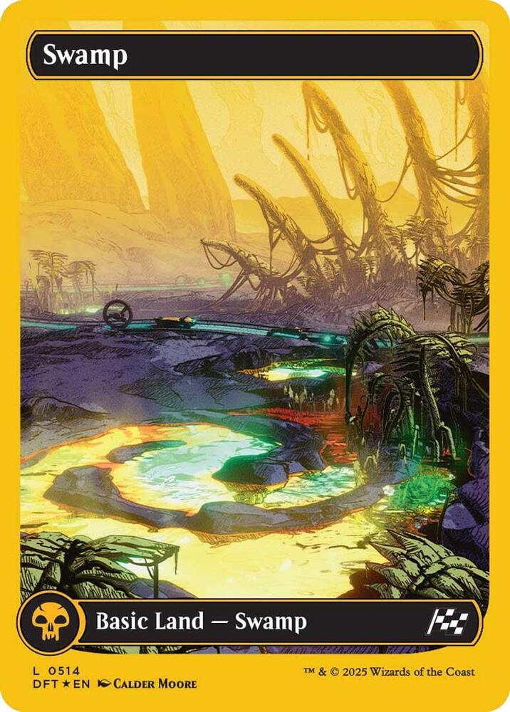 Swamp (First-Place Foil) #514 Aetherdrift