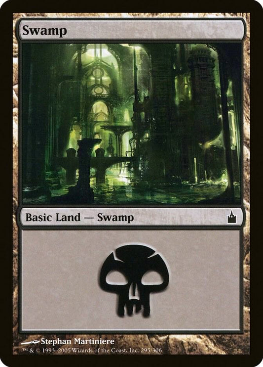 Swamp #295 FOIL Ravnica: City of Guilds