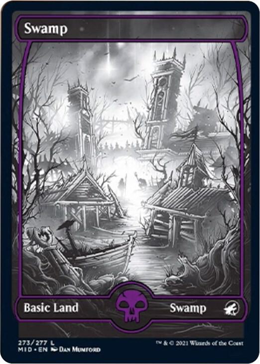 Swamp #273 FOIL Innistrad: Midnight Hunt