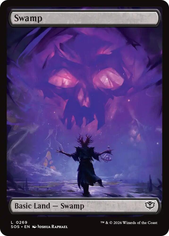 Swamp #269 Secrets of Strixhaven
