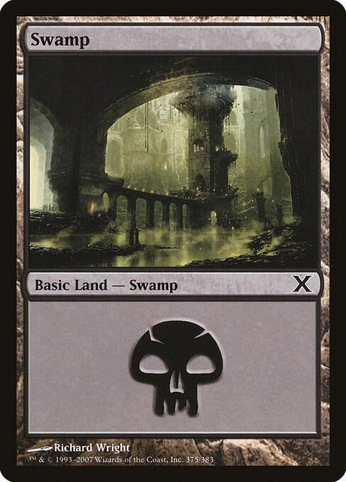 Swamp #375 10th Edition