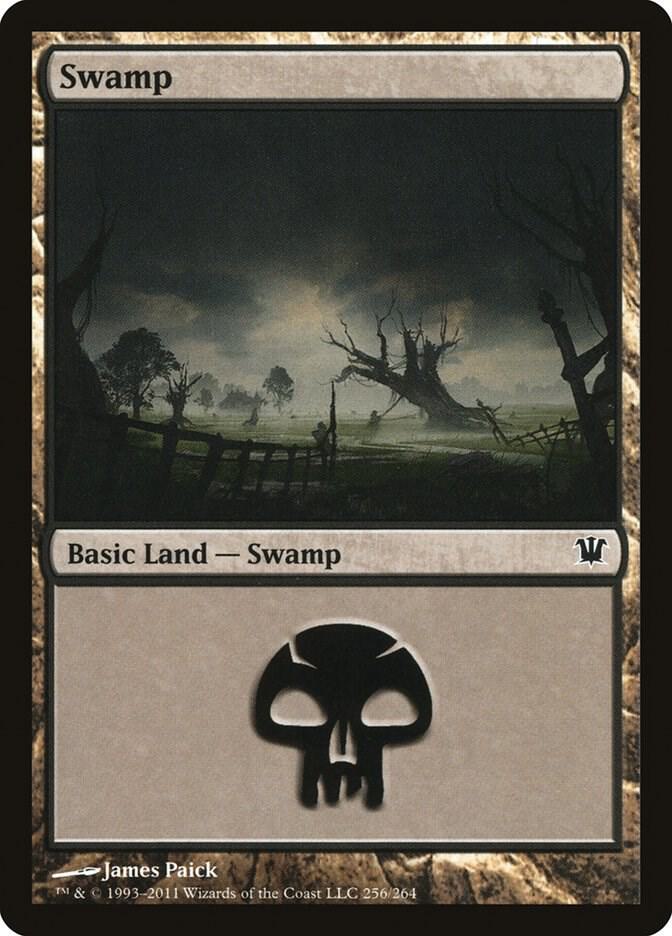 Swamp #256 FOIL Innistrad