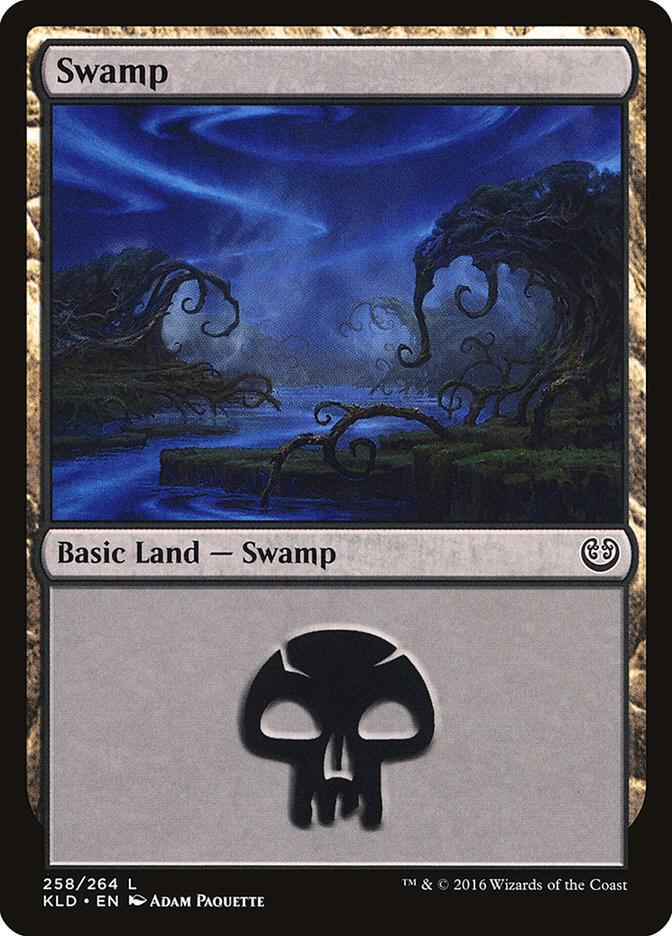Swamp #258 FOIL Kaladesh