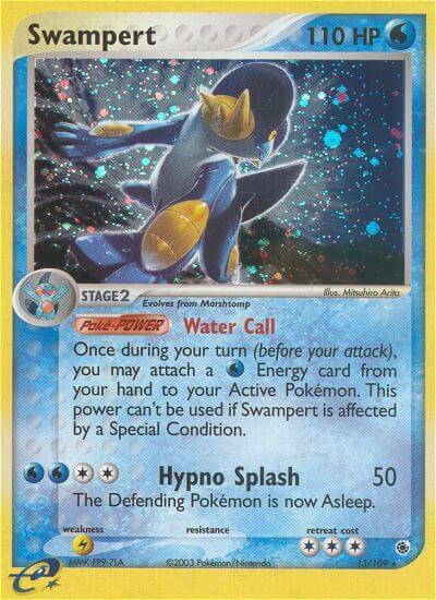 Swampert #13 FOIL Ruby and Sapphire