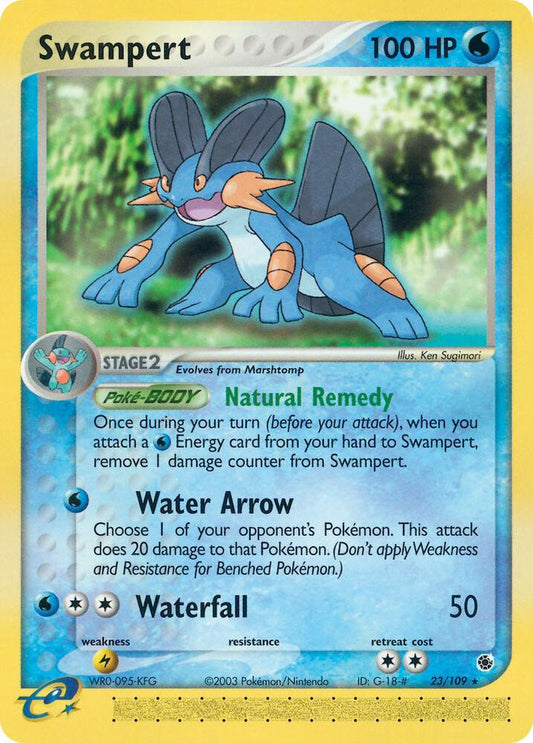 Swampert #23 FOIL Ruby and Sapphire