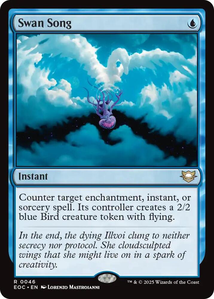 Swan Song #46 Commander: Edge of Eternities