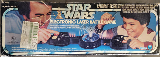 Star Wars Electronic Laser Battle Game (Some box damage)