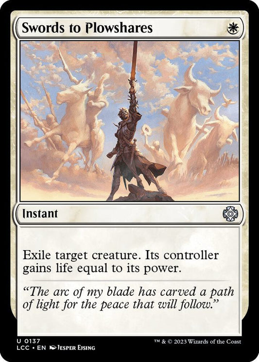 Swords to Plowshares #137 Commander: The Lost Caverns of Ixalan