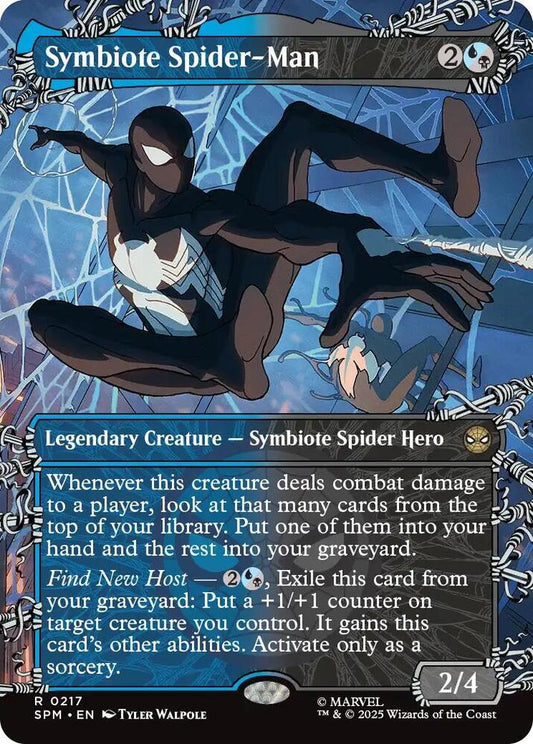 Symbiote Spider-Man (Borderless) #217 Marvel's Spider-Man
