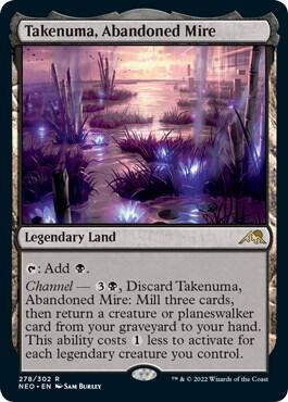 Takenuma, Abandoned Mire #278 Kamigawa: Neon Dynasty