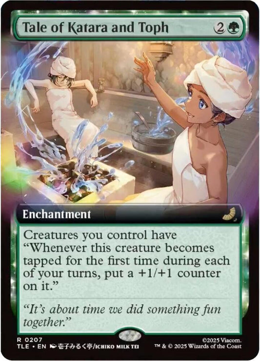 Tale of Katara and Toph (Extended Art) #207 FOIL Avatar: The Last Airbender: Eternal-Legal