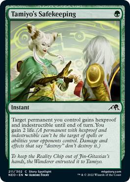 Tamiyo's Safekeeping #211 Kamigawa: Neon Dynasty