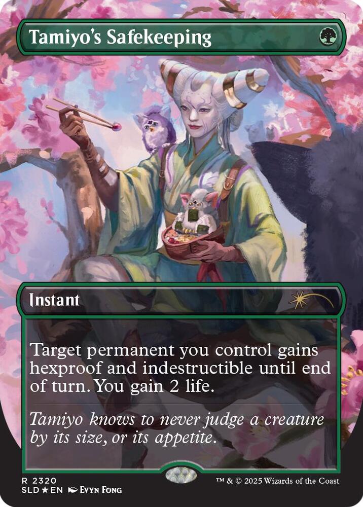 Tamiyo's Safekeeping #2320 FOIL Secret Lair Drop Series