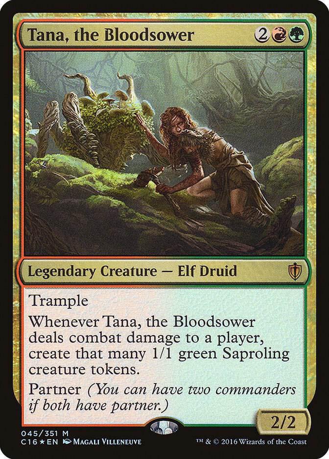 Tana, the Bloodsower #45 FOIL Commander 2016