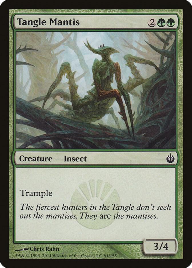Tangle Mantis #91 Mirrodin Besieged